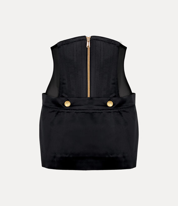 Vivienne Westwood Foam Corset Skirt in BLACK